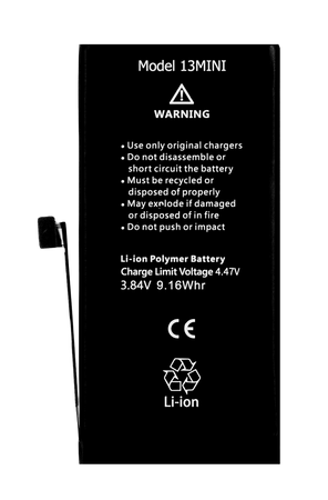 Bateria do iPhone 13 mini BEZ KOMUNIKATU 2406 mAh OEM Jakość Kondycja 100%