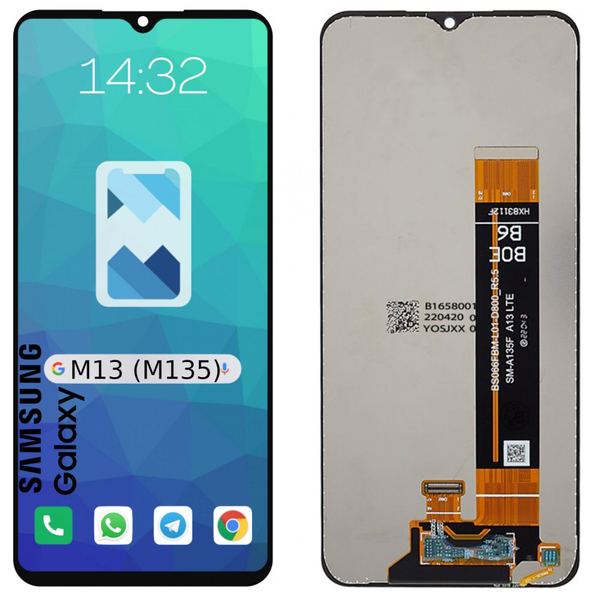 Oryginalny wyświetlacz Ekran Dotyk do Samsung Galaxy M13 4G M135 Regenerowany