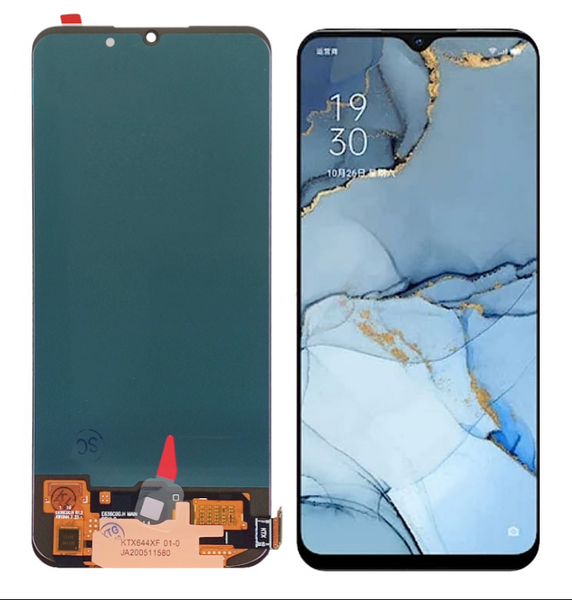 Wyświetlacz LCD + ekran dotykowy do Oppo Reno3 A91 F15 F17 A73 4G Find X2 Lite OLED