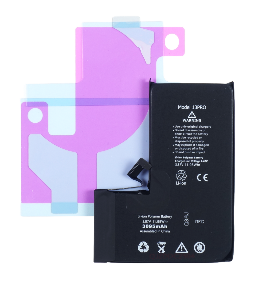 Bateria do iPhone 13 Pro BEZ KOMUNIKATU 3095 mAh OEM Jakość Kondycja 100%