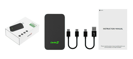 Adapter Bezprzewodowy Carlinkit 5.0 (2Air-T) RGB do CarPlay Android Auto