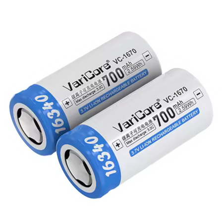 Akumulator bateria ogniwo VariCore VC-1670 16340 Li-ion 3.7V 700mAh