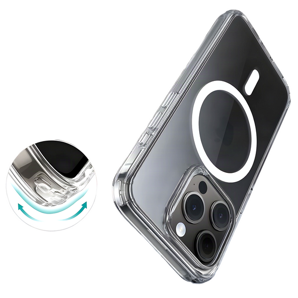 Etui Plecki Bezbarwne Magnetyczne MagSafe do Apple iPhone 13 Mini Clear