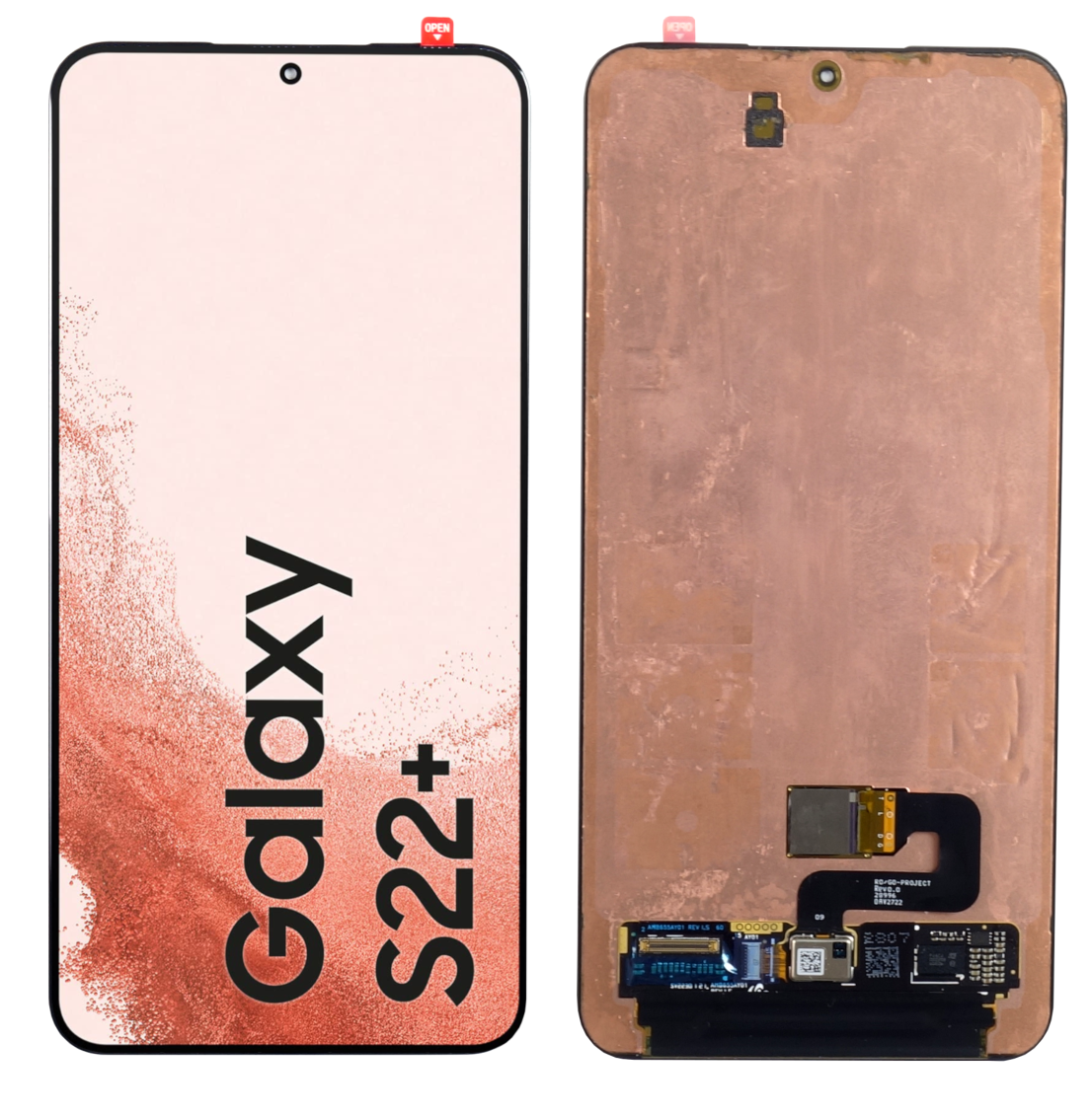 Oryginalny wyświetlacz LCD Ekran dotyk do Samsung Galaxy S22 Plus SM-S906B Regenerowany (REF)