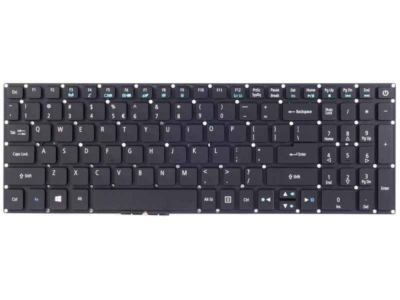 Klawiatura Acer Aspire 5 A515-51 A515-51G A515 LED