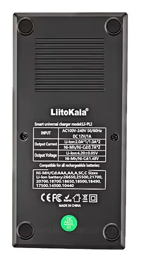 Ładowarka uniwersalna do baterii akumulatorów AAA 18650 LiitoKala Lii-PL2