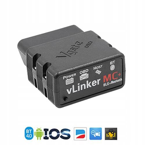 Interfejs Vgate vLinker MC+ Bluetooth 4.0 Bimmercode Forscan Android iOS