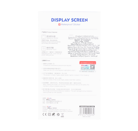 Wyświetlacz Soft OLED Programowalny LCD do Apple iPhone 15 Plus Diagnostic