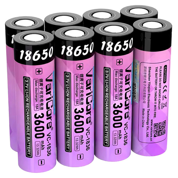 Akumulator bateria ogniwo VariCore VC-1836 18650 Li-ion 3.7V 3600mAh