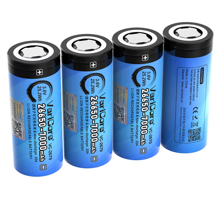 Akumulator bateria ogniwo VariCore VC-2670 PCB 26650 Li-ion 3.7V 7000mAh