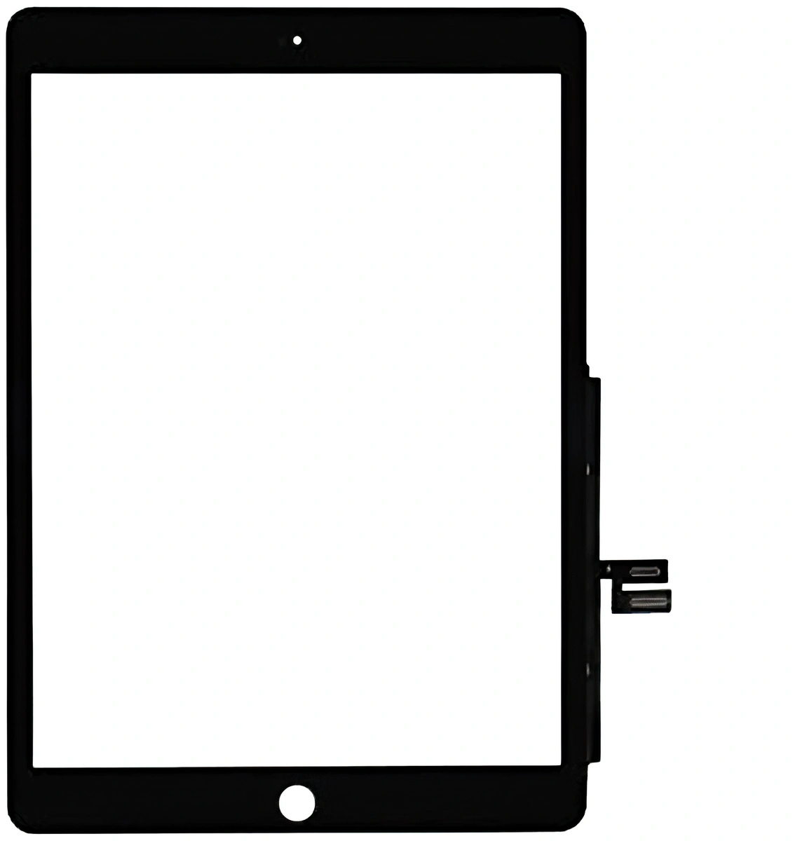 Digitizer dotyk szyba + klej (flexy OEM, miedź) do iPad 8 (2020) A2270 / A2428 / A2429 / A2430 czarny