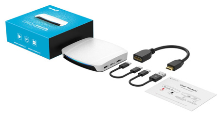 Carlinkit T-BOX UHD CPC-200-Tbox 8/128 GB SIM Mini HDMI USB-C Android 13 Apple Carplay Android Auto