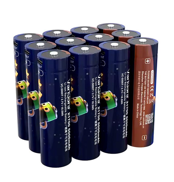 Akumulator bateria ogniwo VariCore VC-5000T Type-C 21700 3.7V Liion 5000mAh
