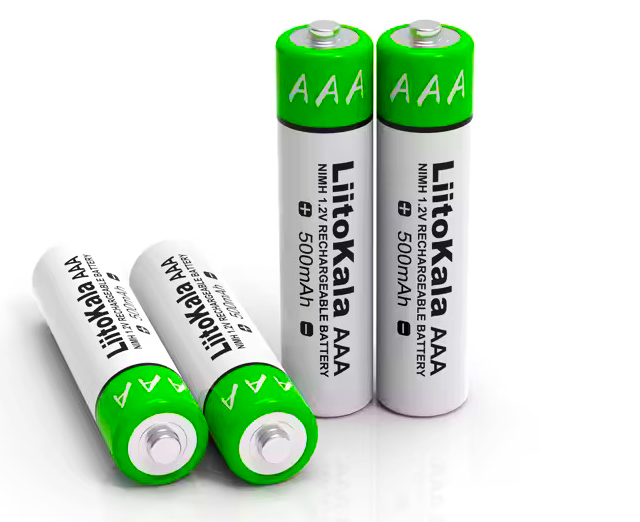 Akumulator akumulatorki Baterie LiitoKala AAA R3 1.2V 500mAh Ni-MH 4 szt.