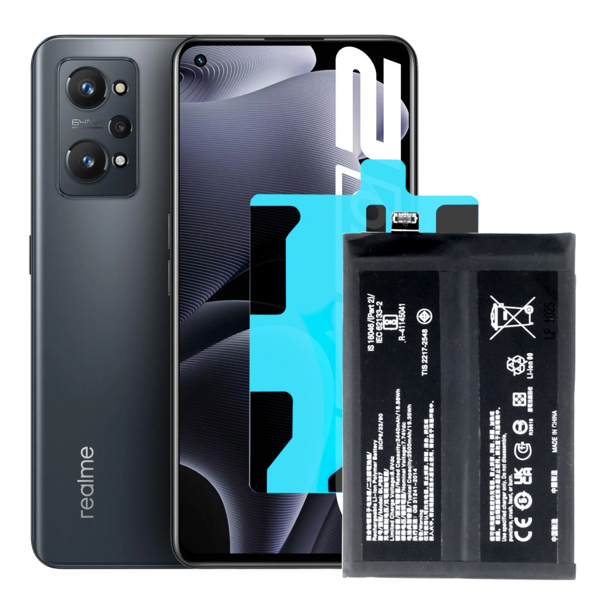 Bateria Akumulator do Oppo Realme GT NEO 2 BLP887 4880mAh + Taśma montażowa