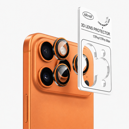 Szkło Ochronne na aparat obiektyw do iPhone 17 Pro / 17 Pro Max + Aplikator