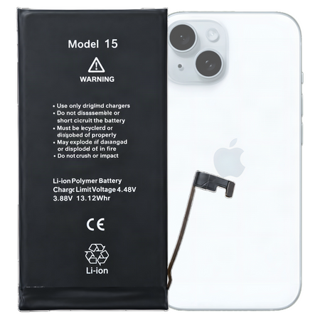 Bateria Akumulator do Apple iPhone 15 A3090 A3092 A2846 3349mAh Diagnostic