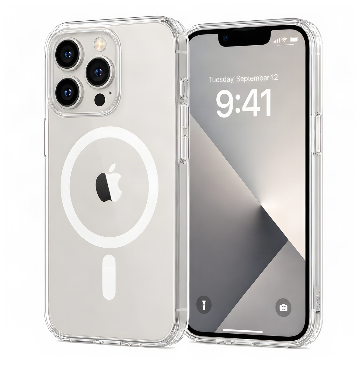Etui Plecki Bezbarwne Magnetyczne MagSafe do Apple iPhone 13 Pro Clear Case