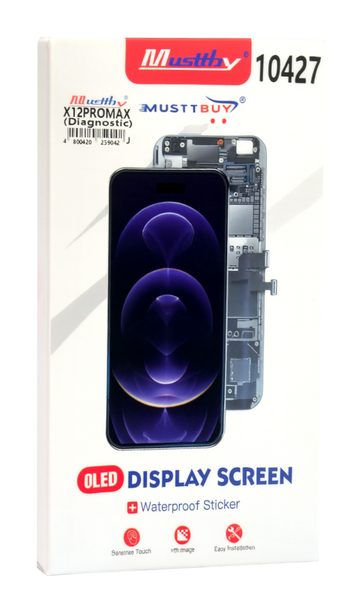 Wyświetlacz Soft OLED Programowalny jak Oryginał do Apple iPhone 12 Pro Max