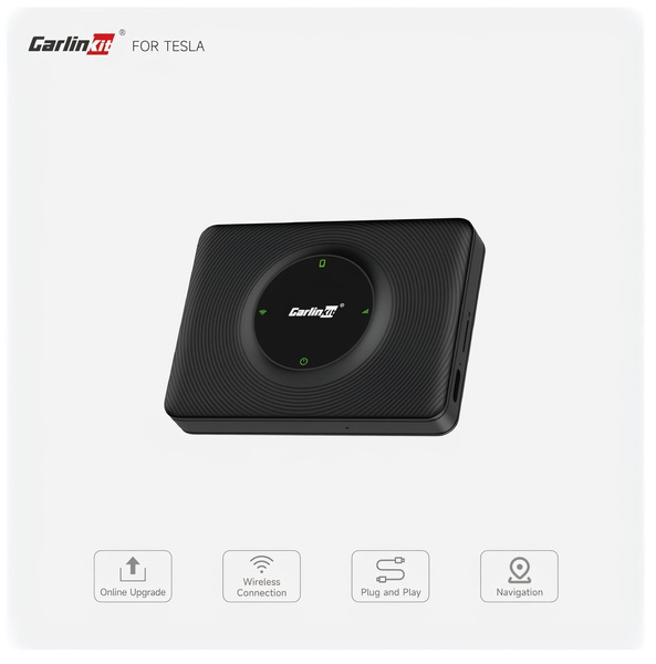 Adapter bezprzewodowy Carlinkit CPC200-T2C CarPlay dla TESLA Model Y S 3 X