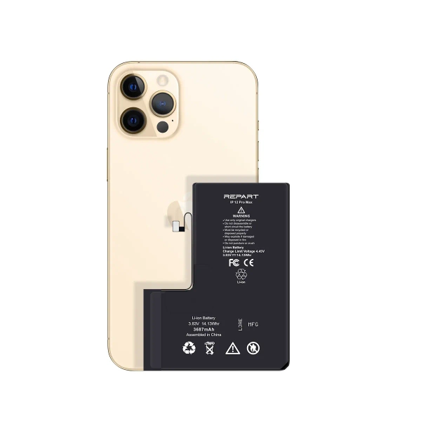 Bateria Akumulator REPART do Apple iPhone 12 Pro Max A2412 - 3687 mAh 3,83V