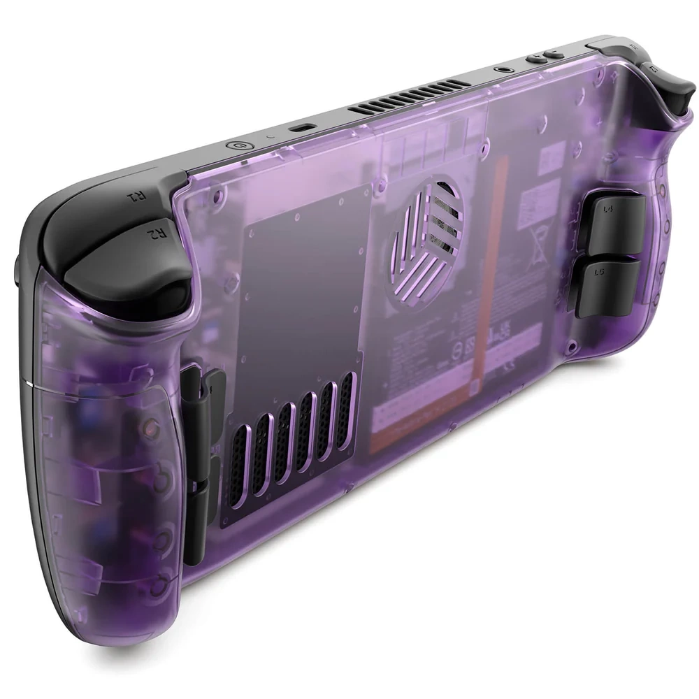 JSAUX Vents obudowa blaszka do Steam Deck OLED fioletowa