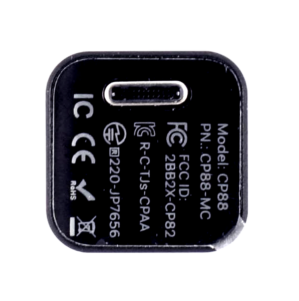 Bezprzewodowy Adapter Tradebit TB CUBE USB-C CarPlay / Android Auto Czarny