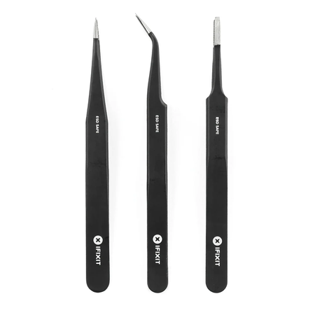 Precyzyjny zestaw pęset iFixit Precision Tweezer Set - 3 sztuki