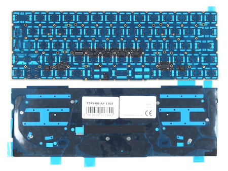 Klawiatura MacBook Pro A1707 A1706 LED UK pionowy Enter