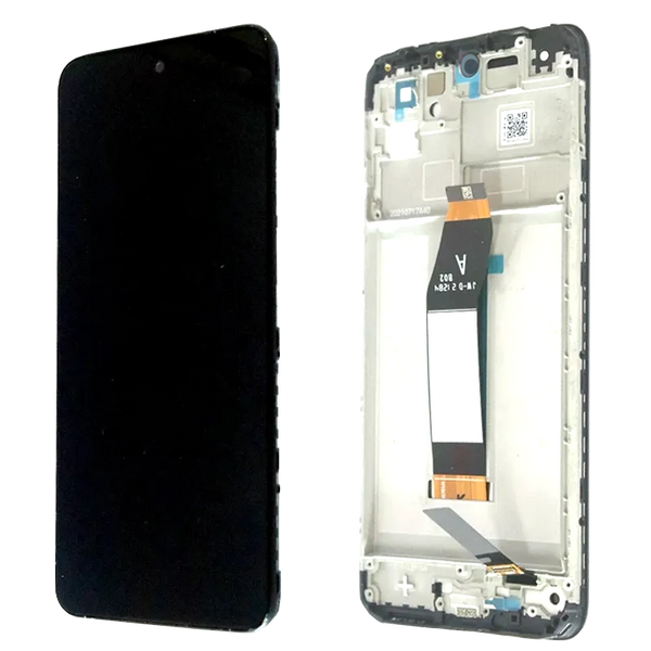 Wyświetlacz LCD + ekran dotykowy Xiaomi REDMI 10 PRIME, REDMI 10 (21061119DG, 21061119AG) (Regenerowany) Ramka czarna