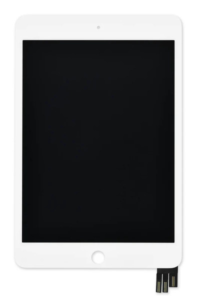 Oryginalny Wyświetlacz LCD do Apple iPad Mini 5 2019 7,9" A2126 Biały ramka