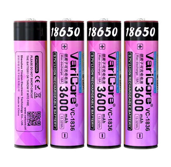 Akumulator bateria ogniwo VariCore VC-1836 Plus 18650 Li-ion 3.7V 3600mAh