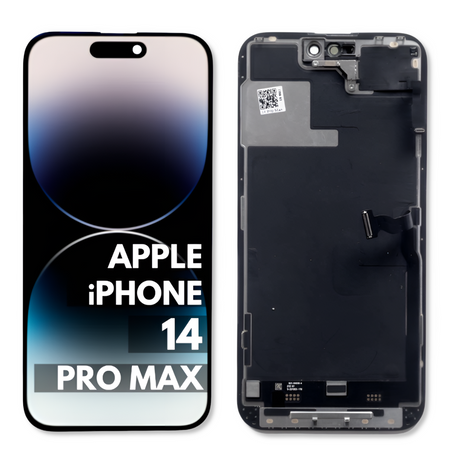 Oryginalny wyświetlacz do Apple iPhone 14 Pro Max Wymieniona Szybka z taśmą Diagnostic