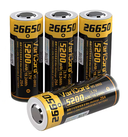 Akumulator bateria ogniwo VariCore VC-2652 26650 Li-ion 3.7V 5200mAh