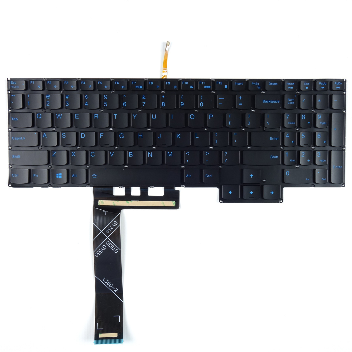 Klawiatura do Lenovo Gaming 3 15ARH 15IMH Legion 5 Pro 15ARH 15IMH Legion 5-15ACH6 3 15IHU6 LED blue