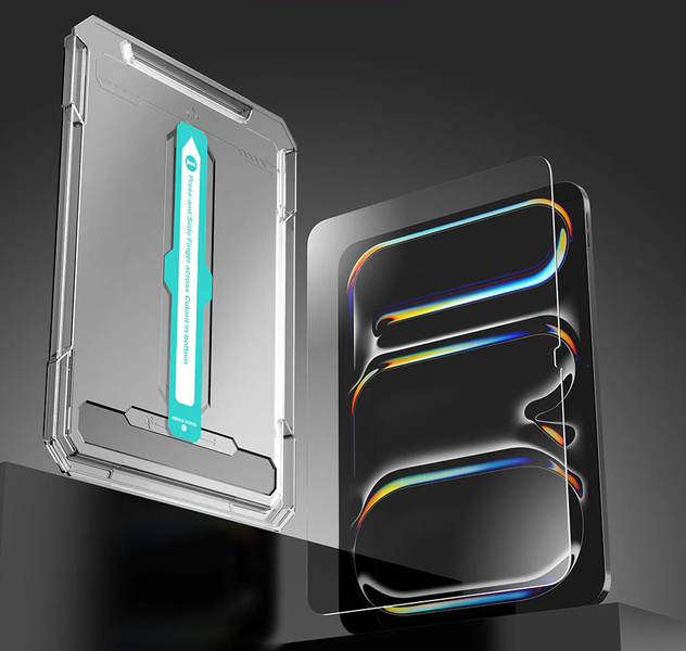 2x Szkło hartowane z aplikatorem do iPad 11 Pro 2024 / IPad Pro 11 2025