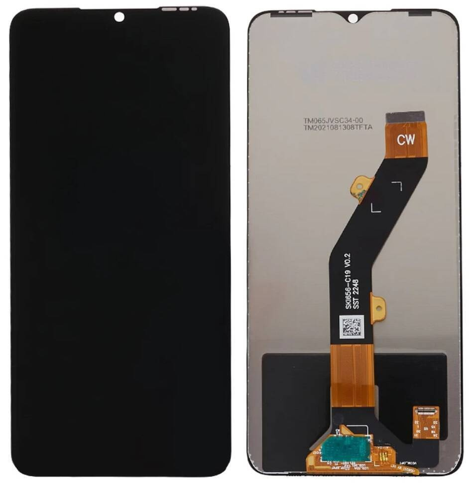 Oryginalny wyświetlacz LCD + ekran dotykowy Infinix Hot 30i X669 X669C X669D  (Regenerowany)