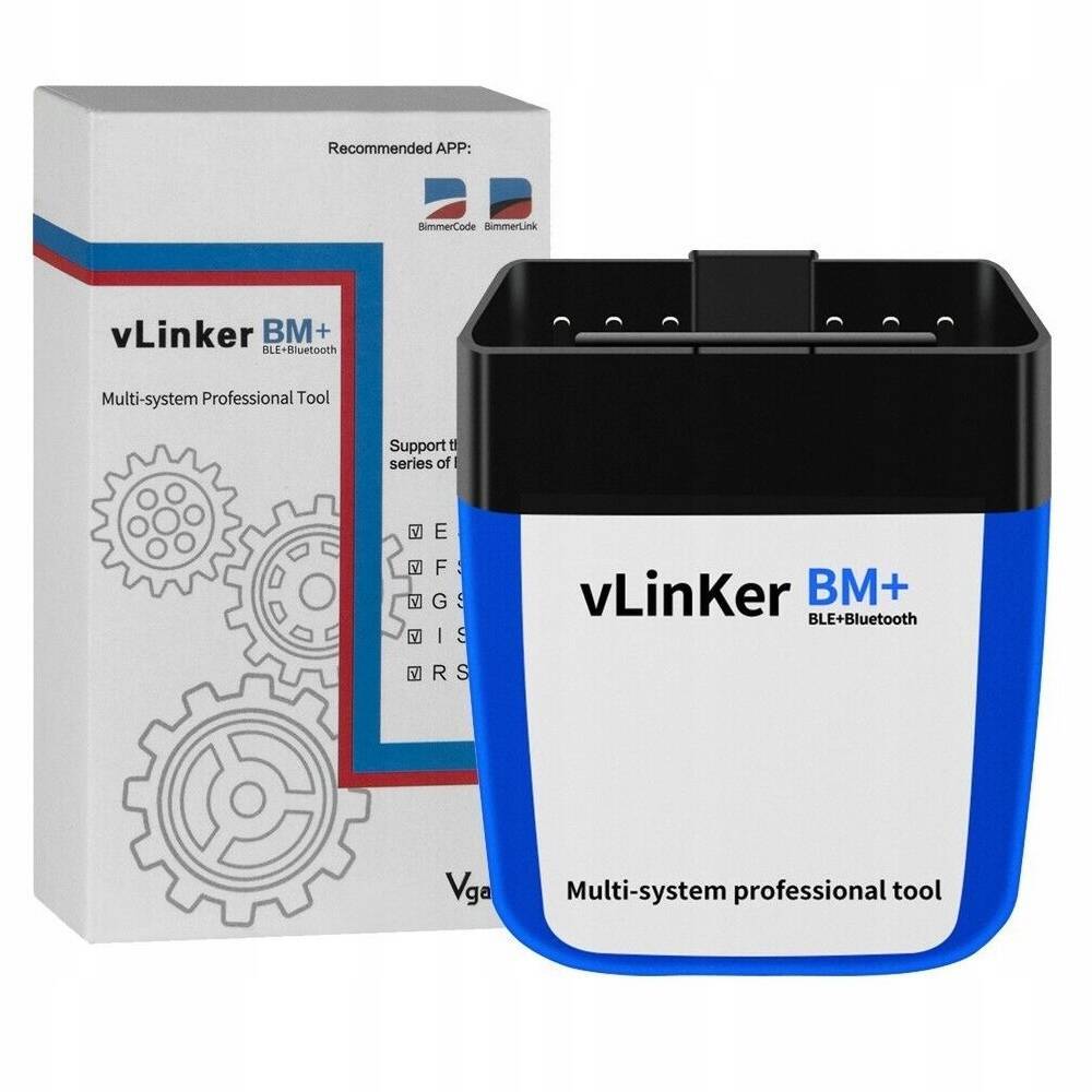 Interfejs Diagnostyczny Vgate vLinker BM+ BLE BT 4.0 Android iOS
