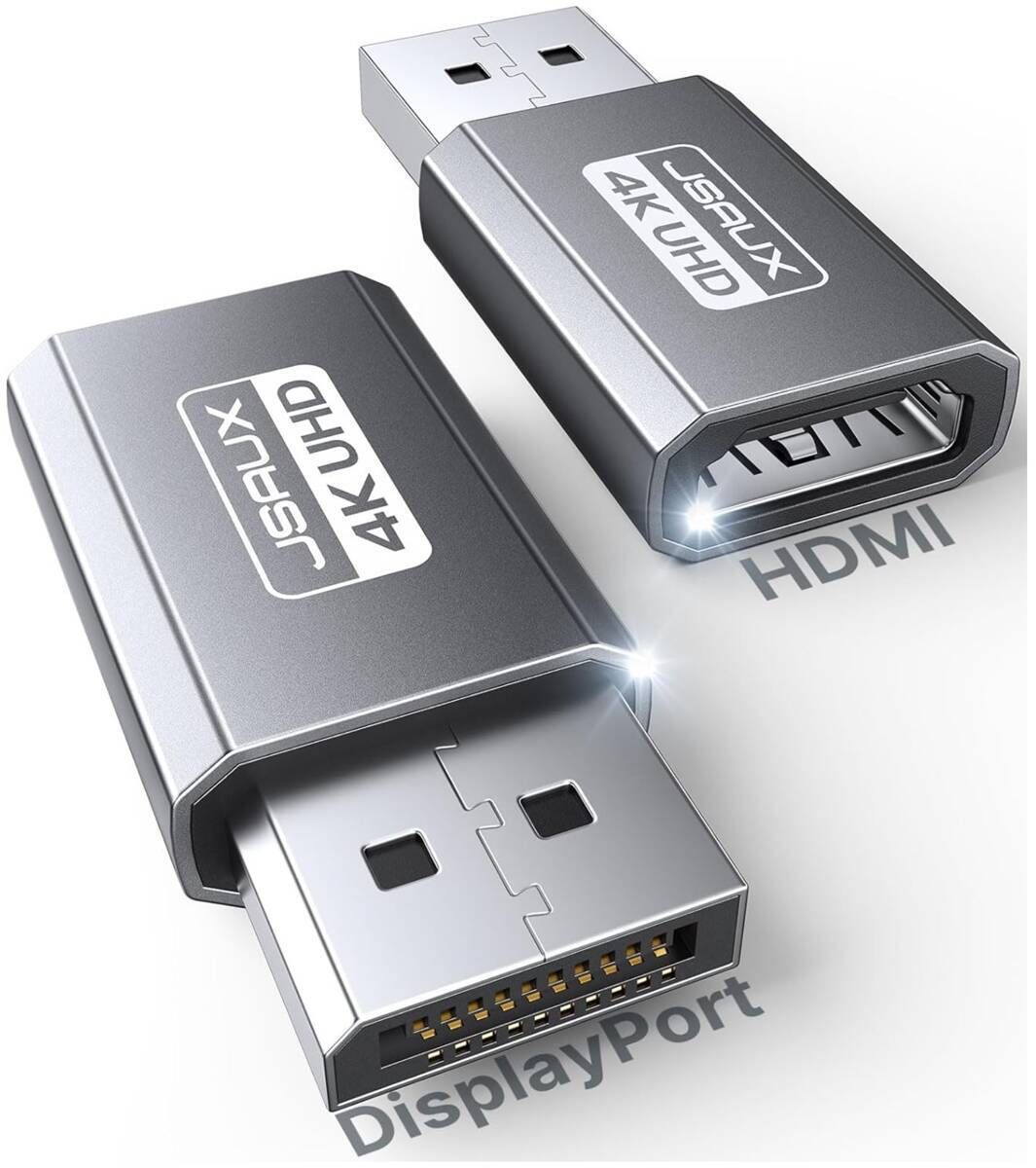 JSAUX adapter 4k@30Hz 2k@120Hz DisplayPoty do HDMI