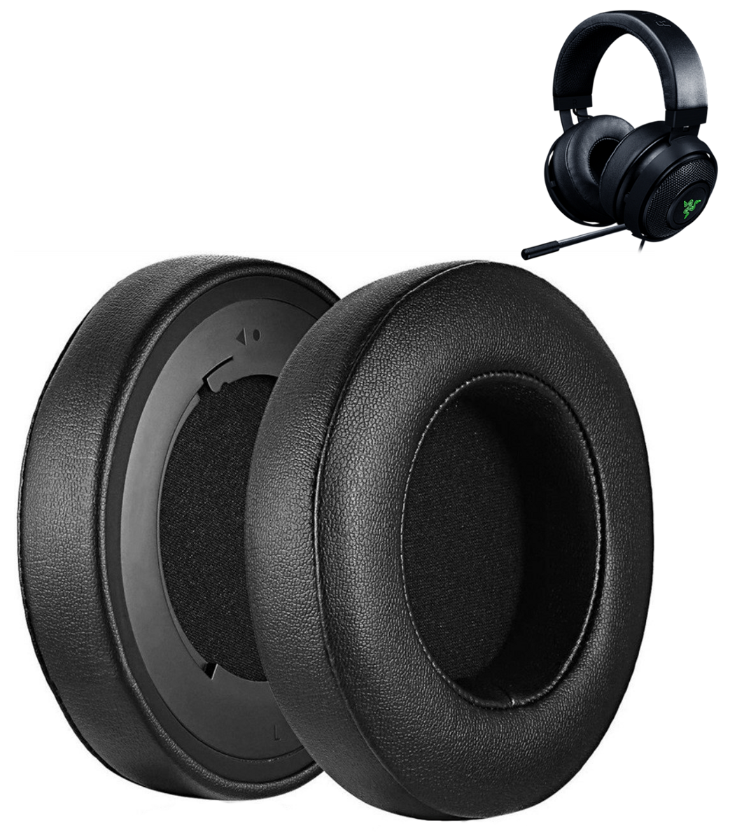 Nauszniki Pady Gąbki do RAZER KRAKEN PRO V2 7.1 Mobile Chroma Czarne