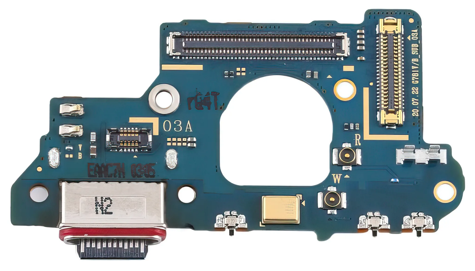 Oryginalne Gniazdo Ładowania USB do Samsung Galaxy S20 FE 5G SERVICE PACK