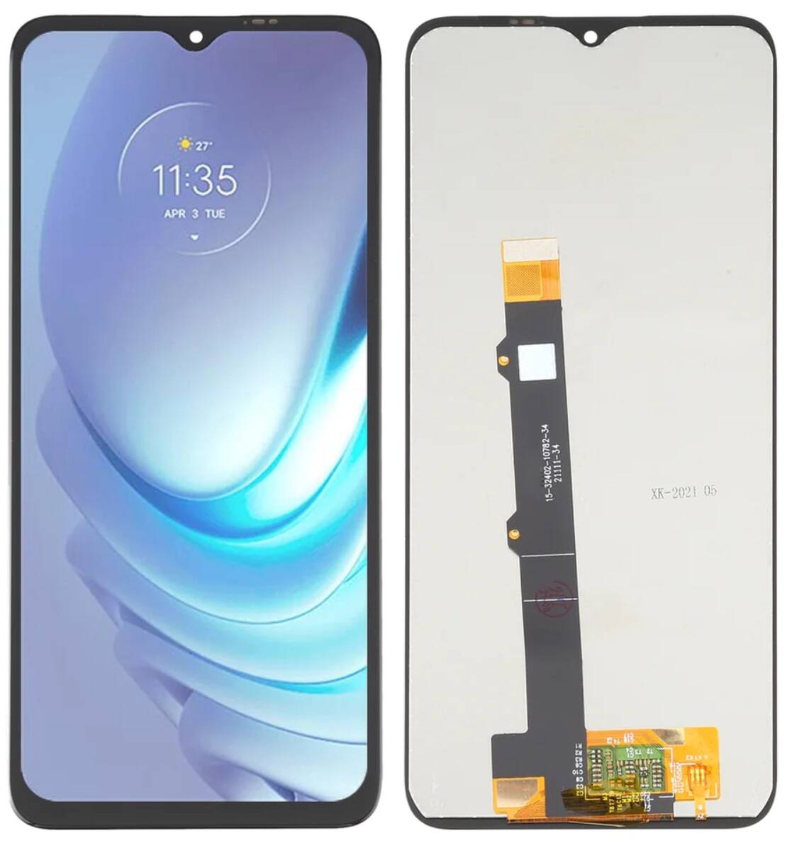 Oryginalny wyświetlacz LCD + ekran dotykowy Motorola MOTO G50 XT2137  (Regenerowany)