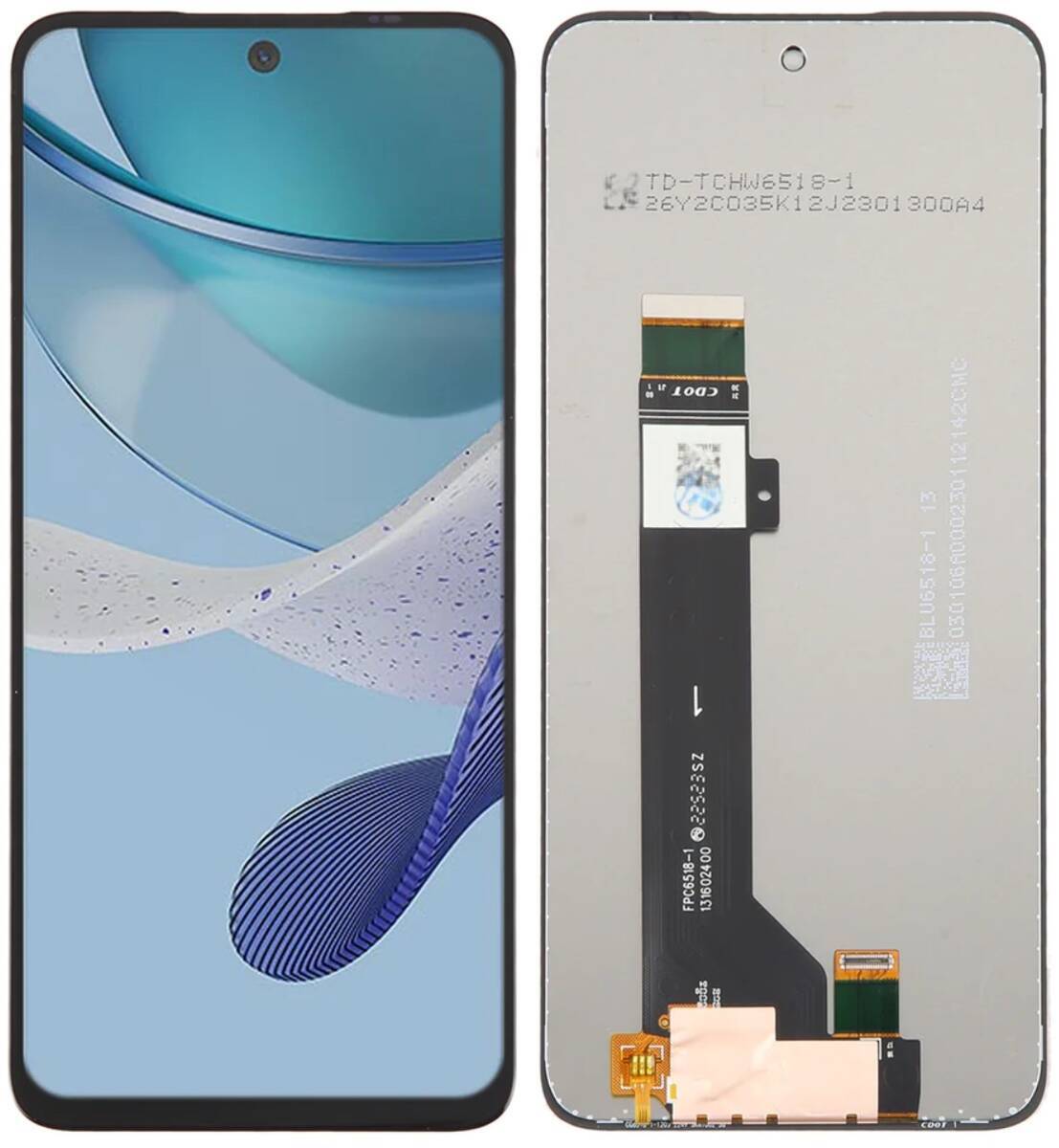 Oryginalny wyświetlacz LCD + ekran dotykowy Motorola Moto G53 5G XT2335  (Regenerowany)