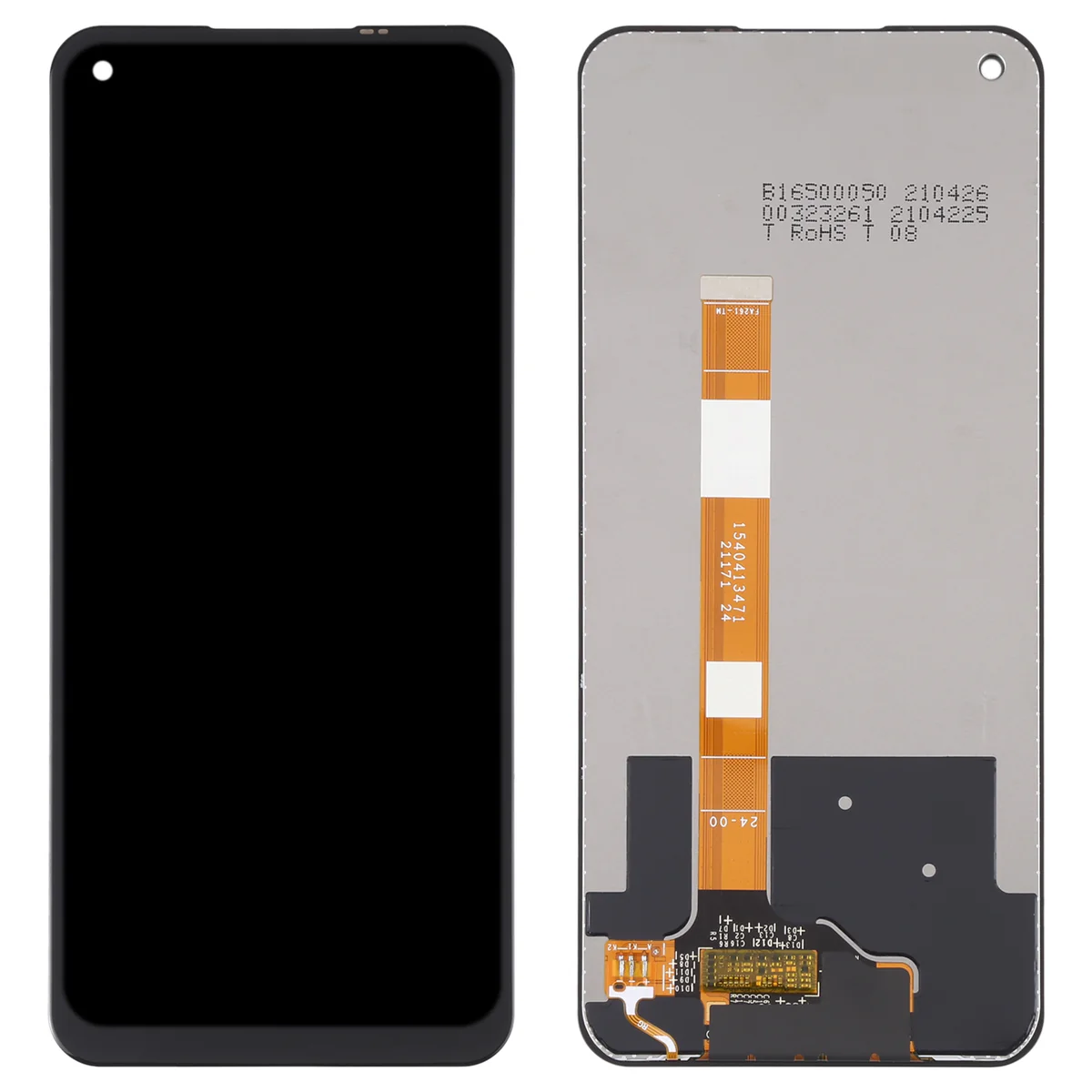 Wyświetlacz LCD + ekran dotykowy Oppo A74 5G CPH2197 CPH2263 LTPS TFT czarny