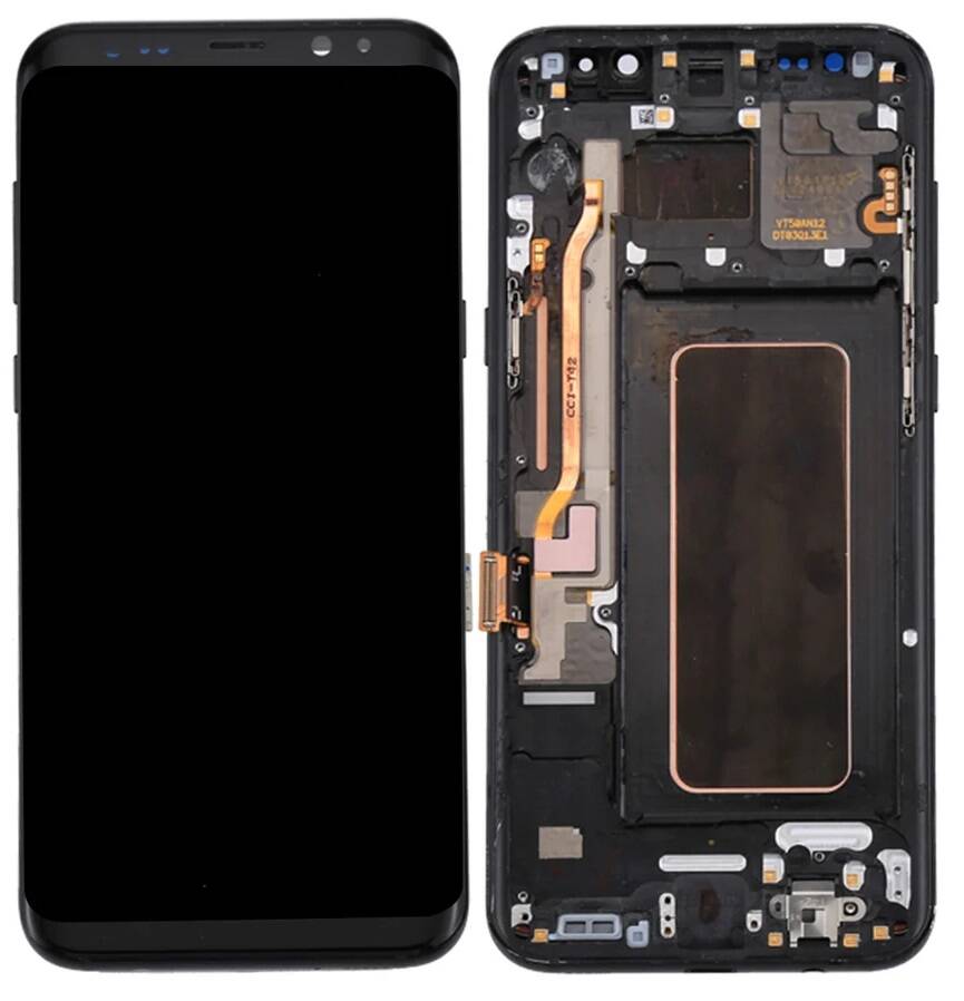Wyświetlacz LCD + ekran dotykowy Samsung Galaxy S8 PLUS G955 G955F Incell Ramka czarna
