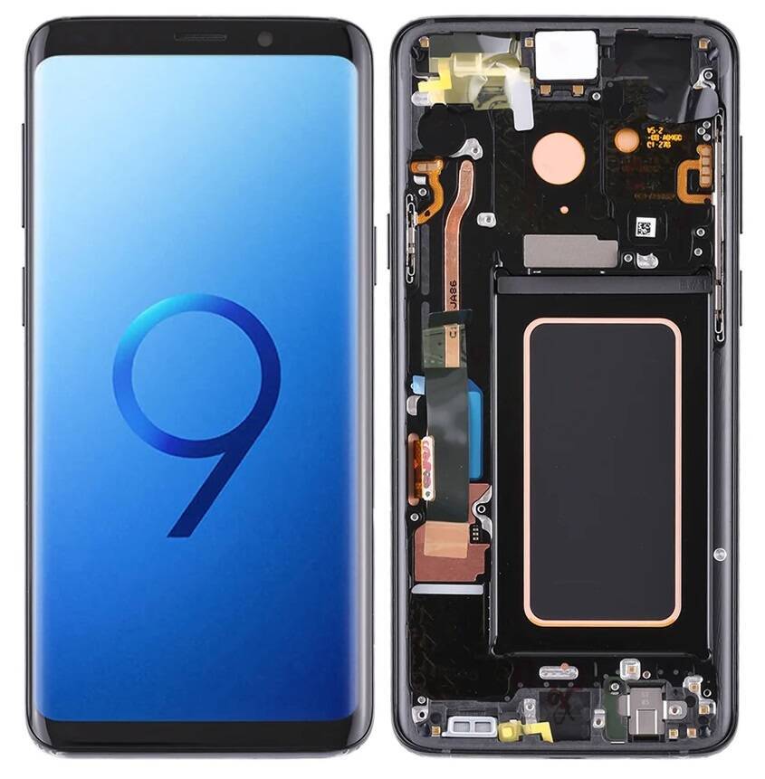 Wyświetlacz LCD + ekran dotykowy Samsung Galaxy S9 PLUS G965 SM-G965F Incell Ramka czarna