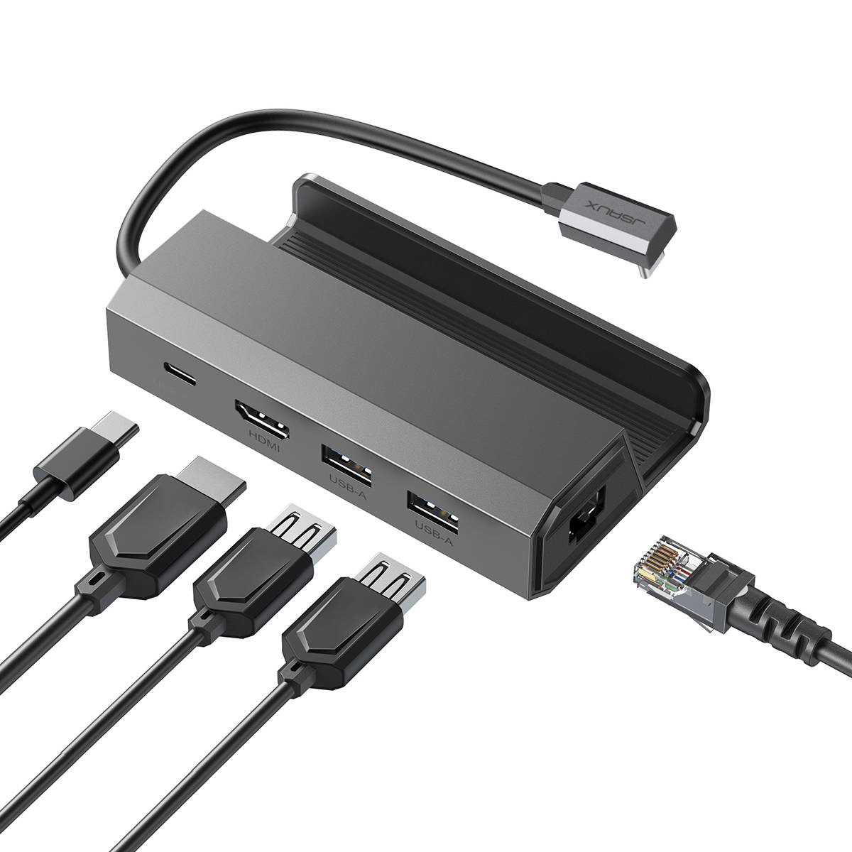 Stacja Dokująca dock Steam Deck /ROG Ally 6w1 LAN RJ45 TV HDMI 4K Hub USB -  Sklep, Opinie, Cena w