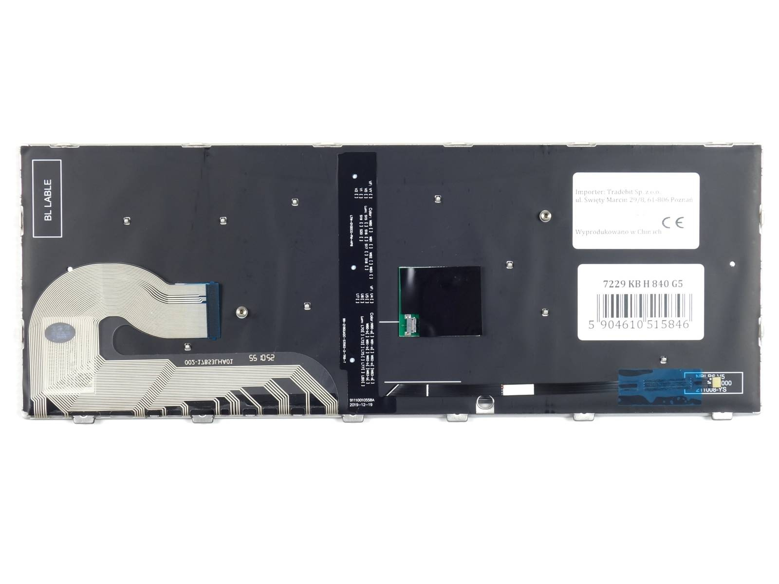 AUTENS Replacement US Keyboard For HP EliteBook 840 G5 / 840 G6 / 745