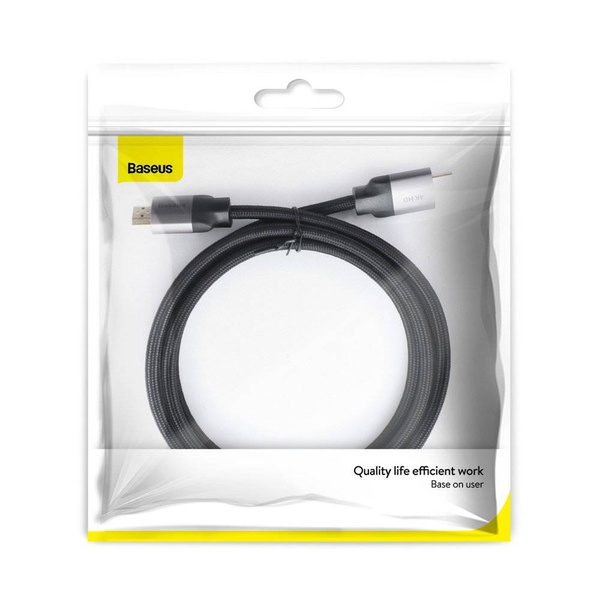 Baseus Enjoyment kabel 4K HDMI - HDMI 1m szary
