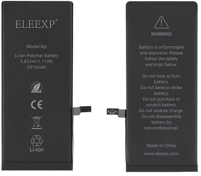 Bateria Eleexp do Apple iPhone 6 Plus 2915mAh